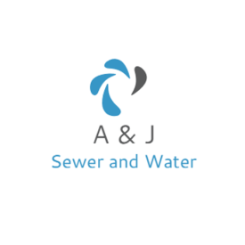 A &amp; J Sewer and Water Logo