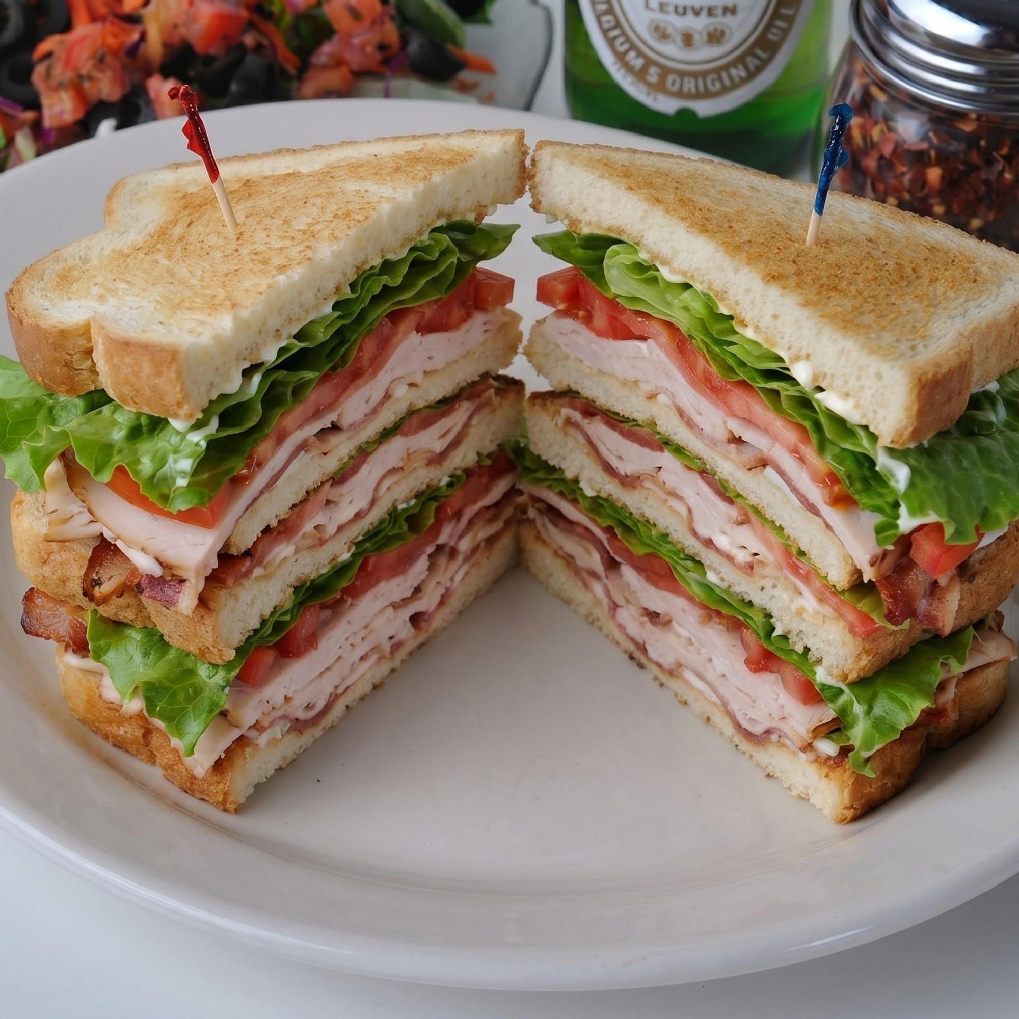 Smoked Turkey Breast Club