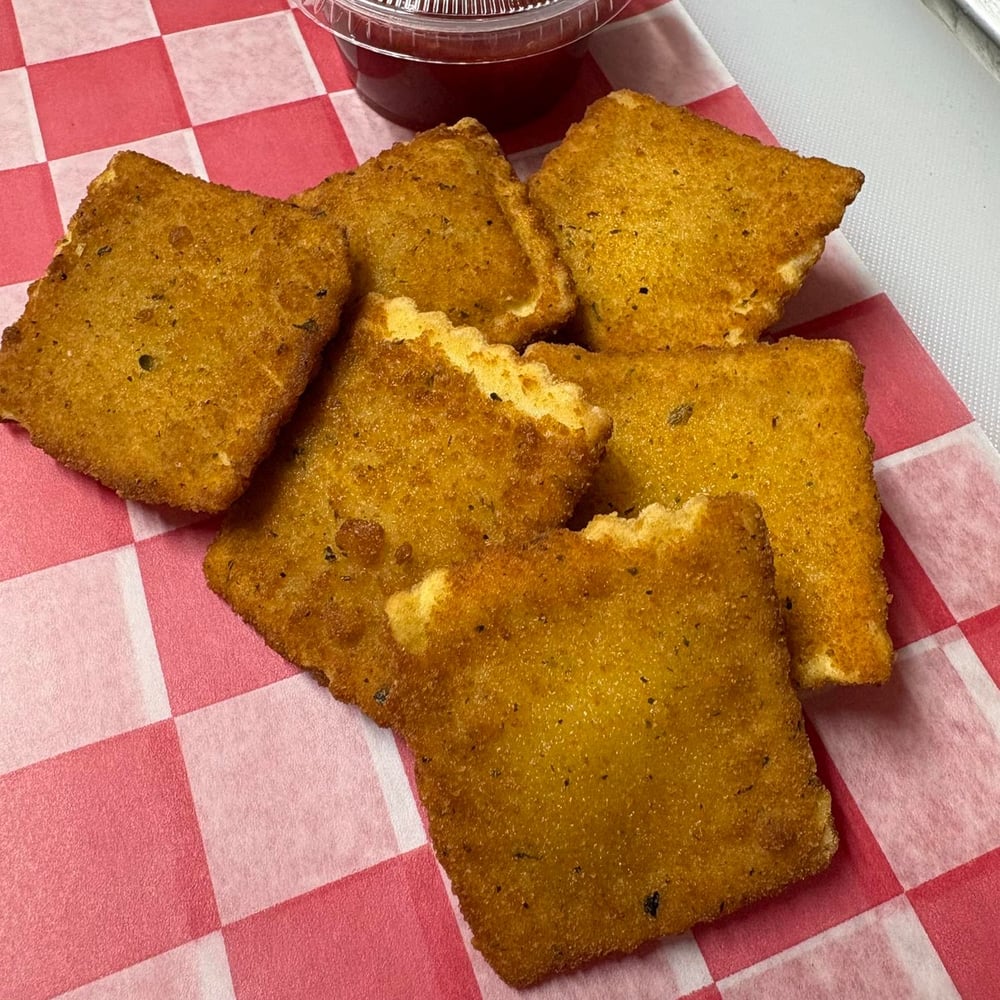 Deep Fried Cheese Ravioli