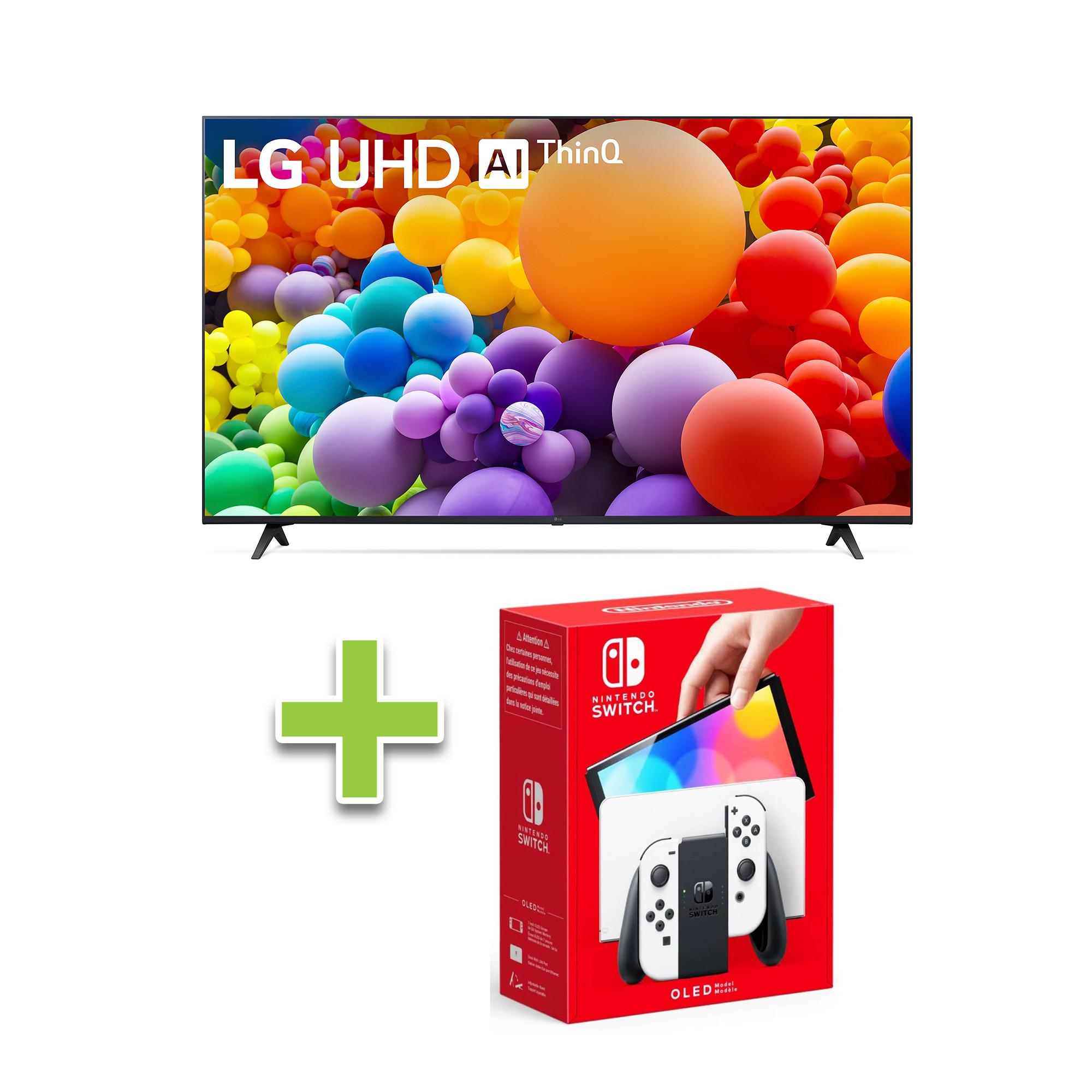 75" LG Smart TV & Nintendo OLED
