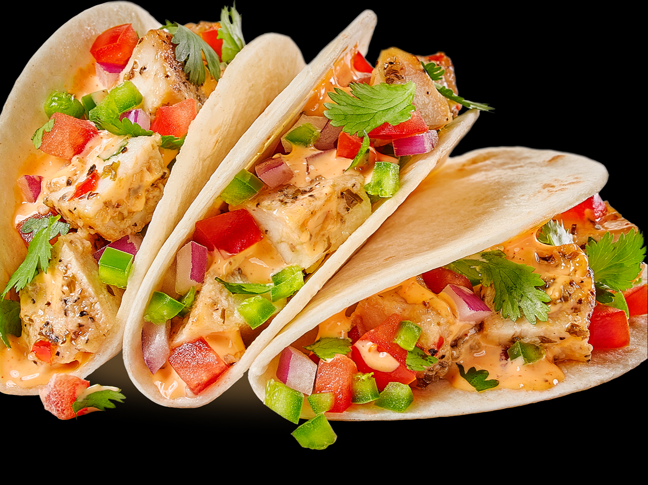 Grilled Veggie Soft Tacos