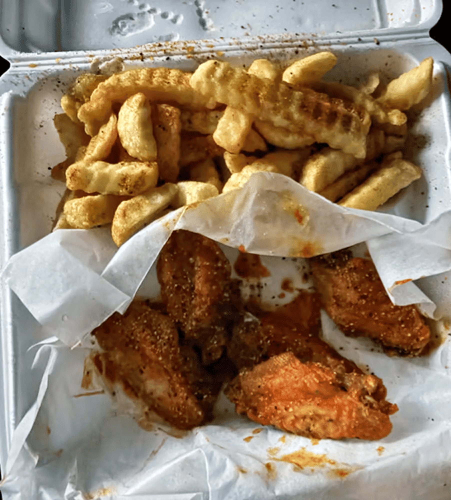 Wings and Fries