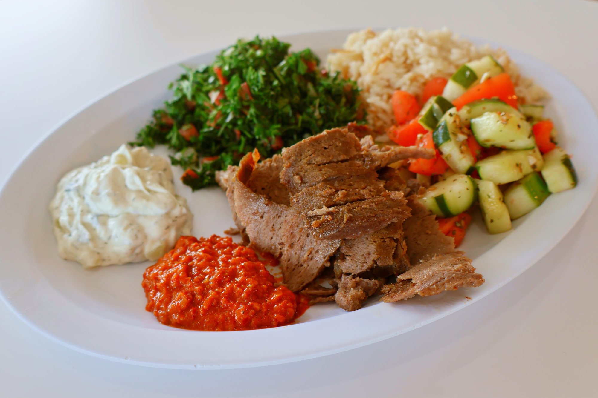 Lamb Gyro Platter