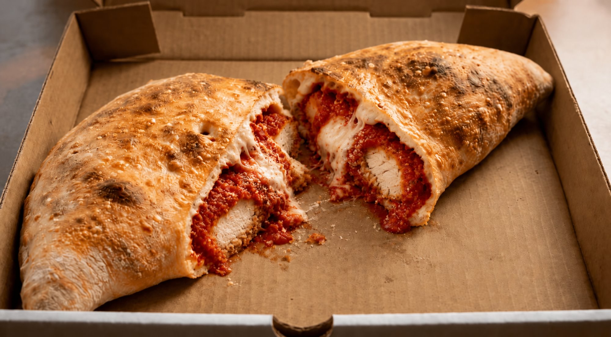 Chicken Parm Calzone