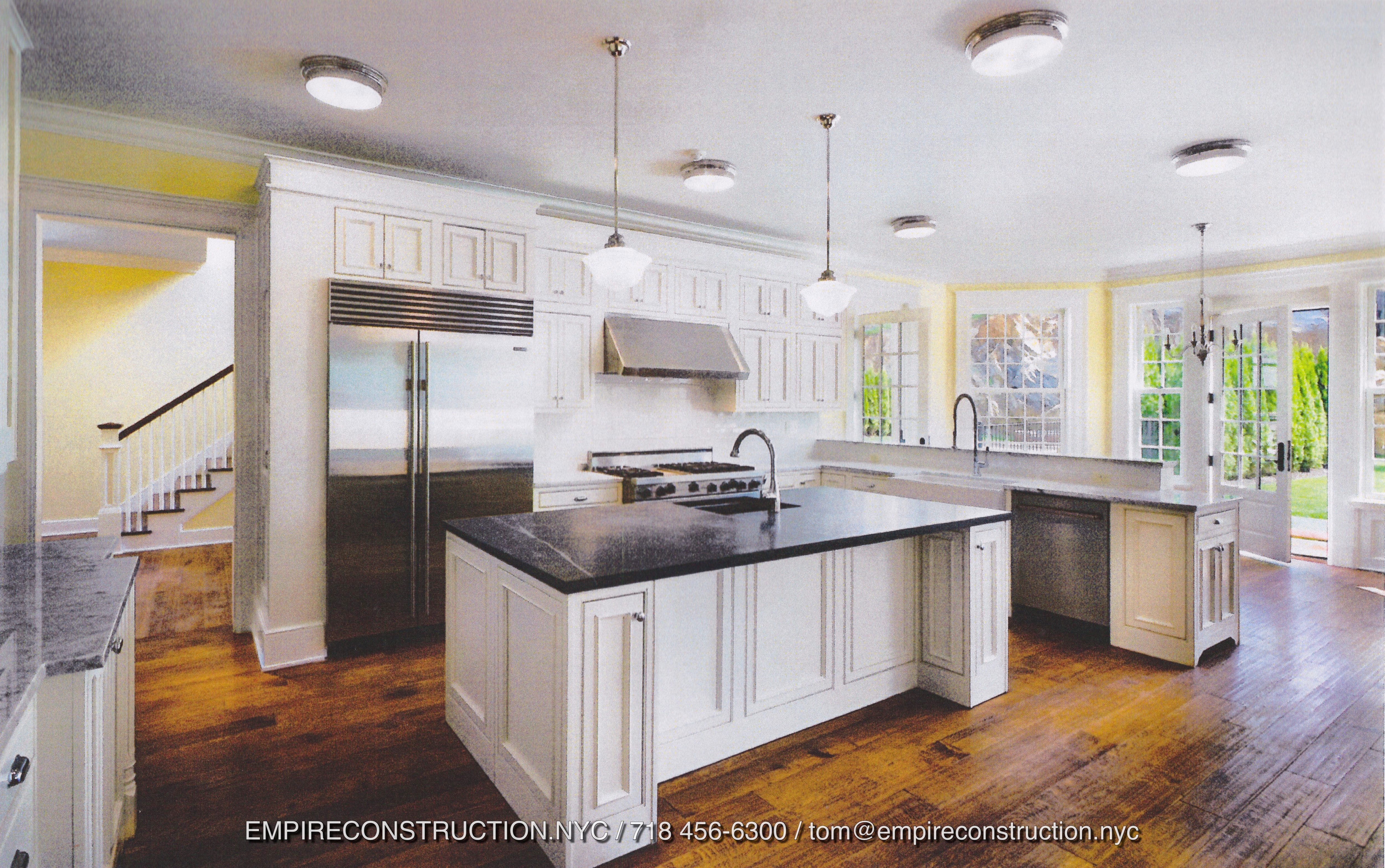 We specialize in all facets of kitchen building. Design build, commercial, stainless steel, charming country, minimalist and sophisticated  wood and white modern kitchens. Islands, countertops, cabinets, shelves, tables, wall designs, brick walls, custom designed and build fixtures and decorations, tile and stone backsplashes. Planning, designining, construction and installation - we will take care of the whole process for you.