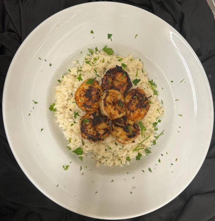 Cajun Shrimp  Risotto