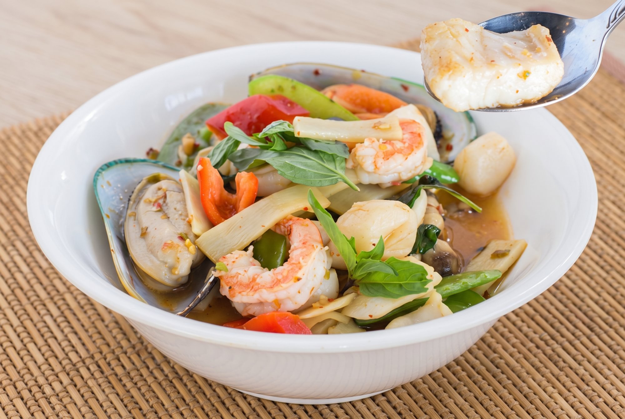 61. Scallop Or Mixed Seafood