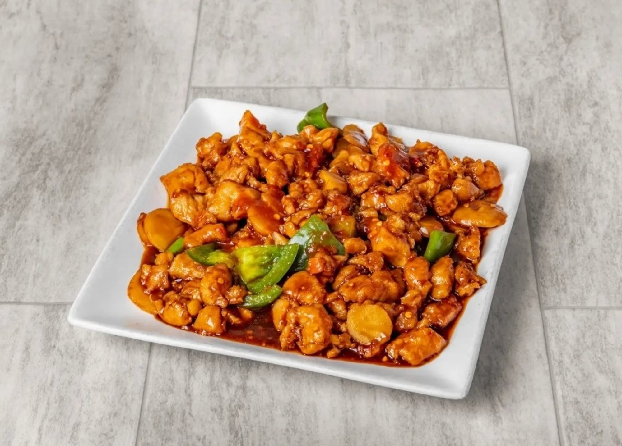 Hot & spicy chicken / 辣子鸡丁