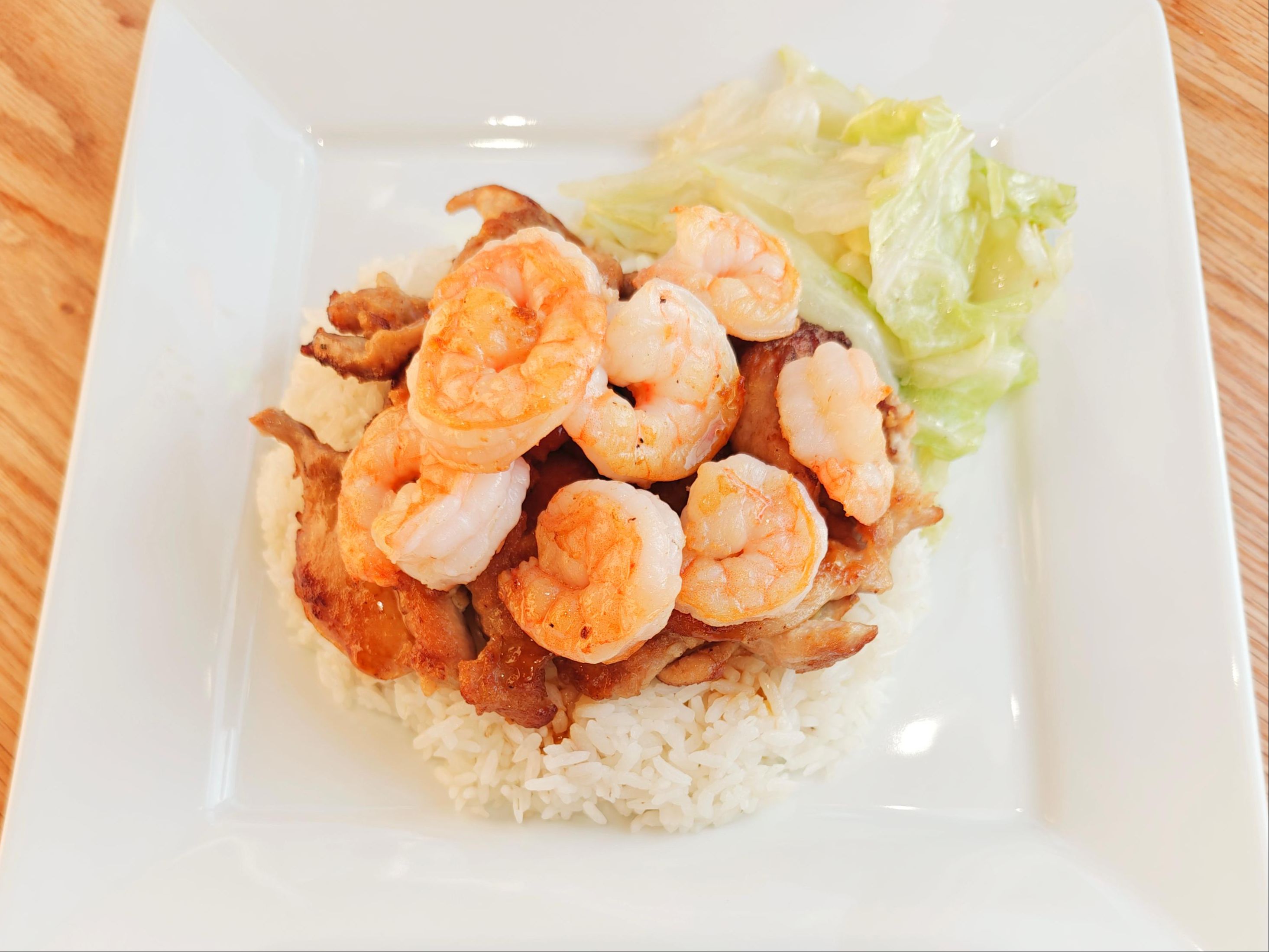 Chicken Shrimp Teriyaki
