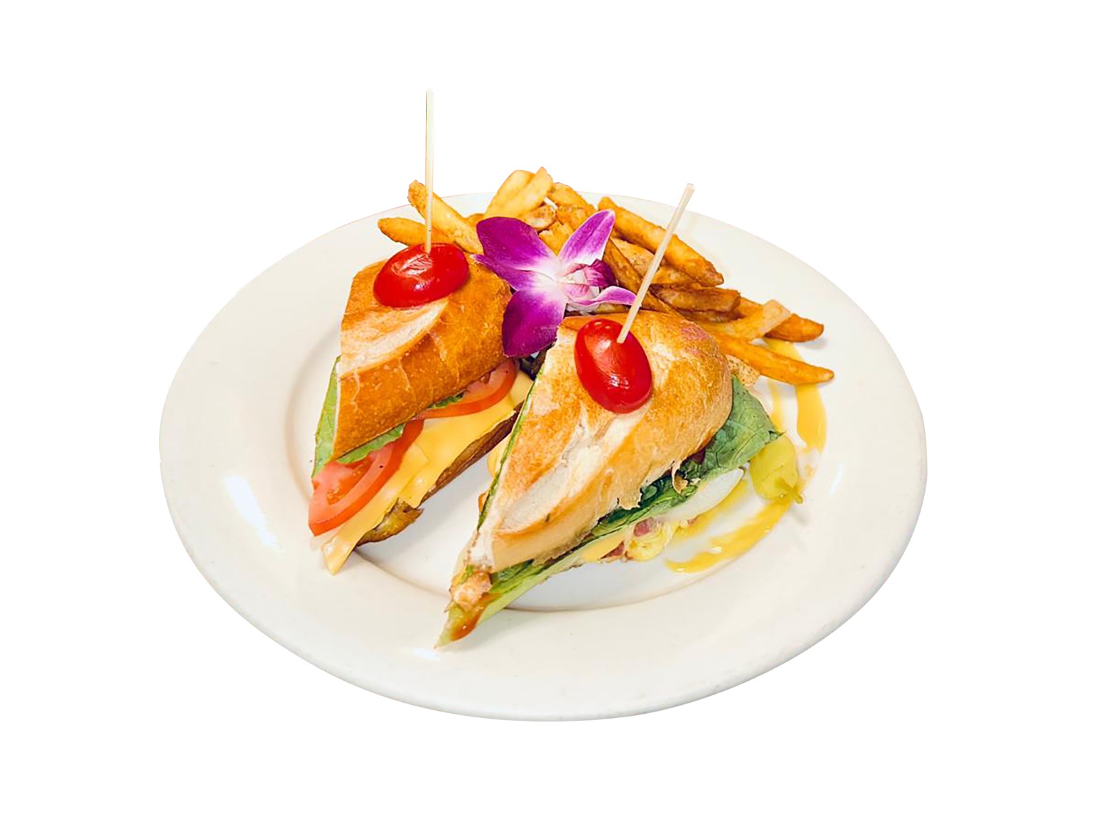 Caridad Breakfast Sandwich (Dominican Egg, Salami, cheese Sandwich)