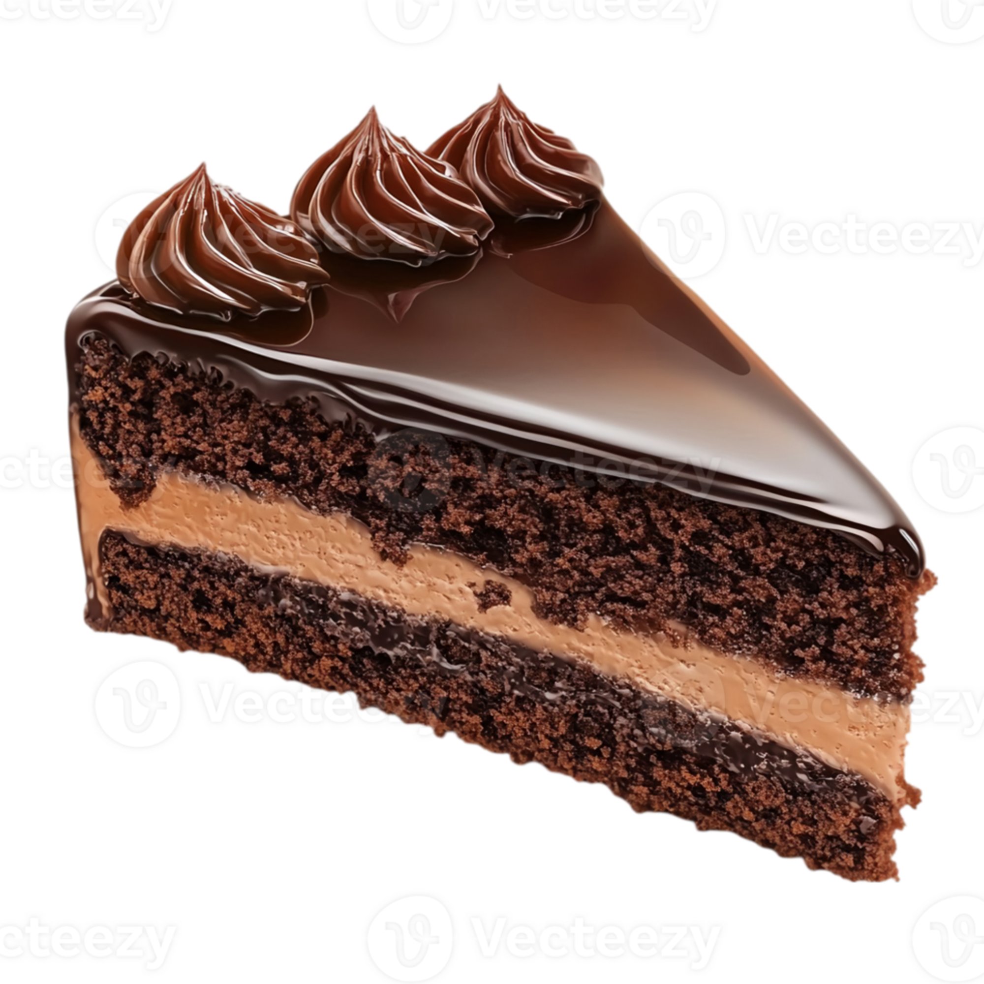 Chocolate Cake Slice