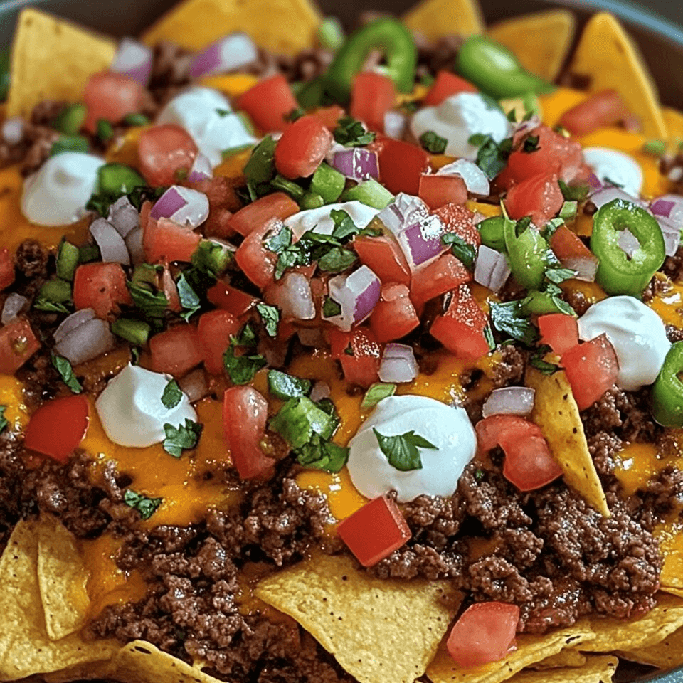 Nachos with Beef & Chicken