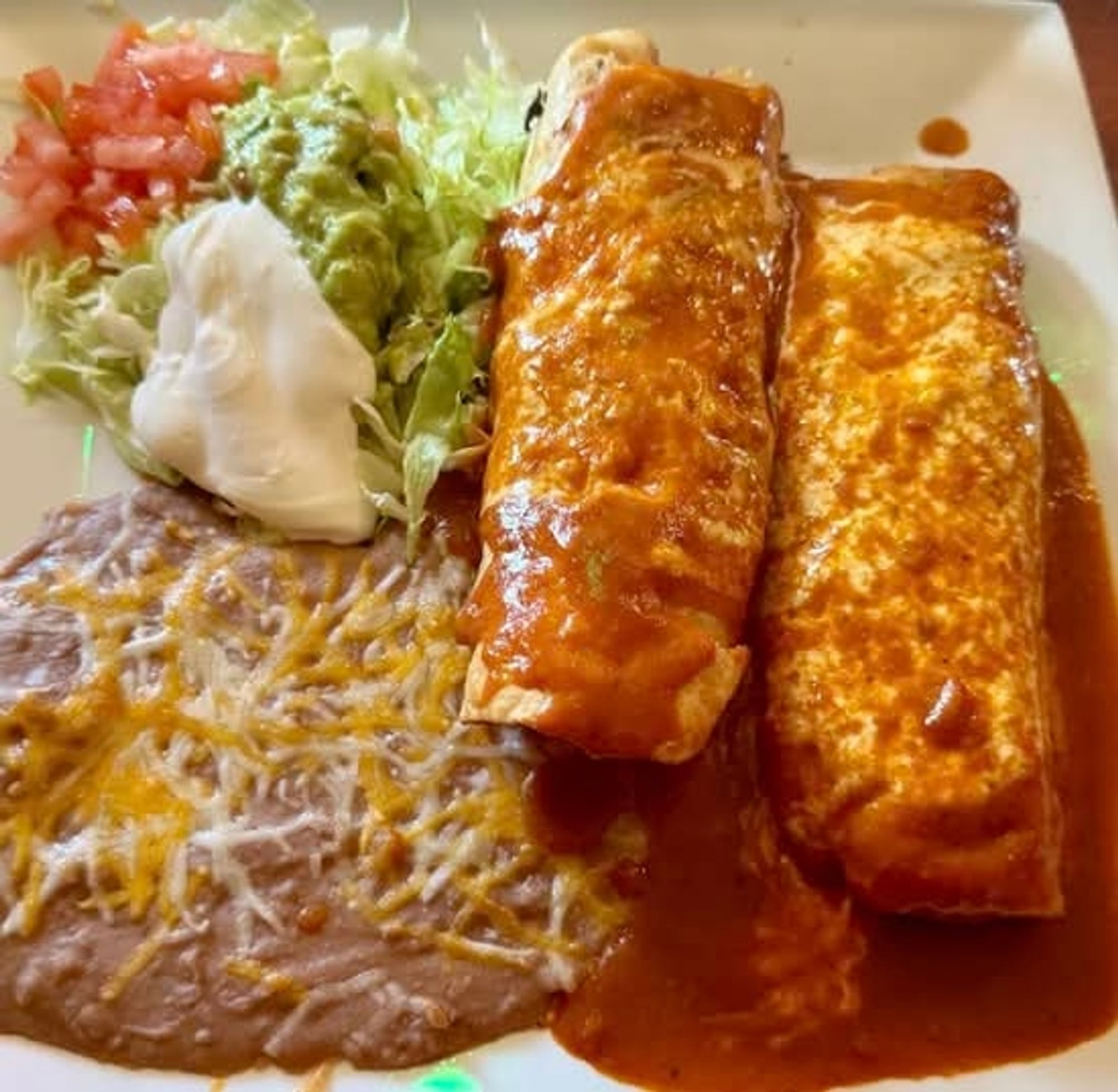 Chimichanga Dinner