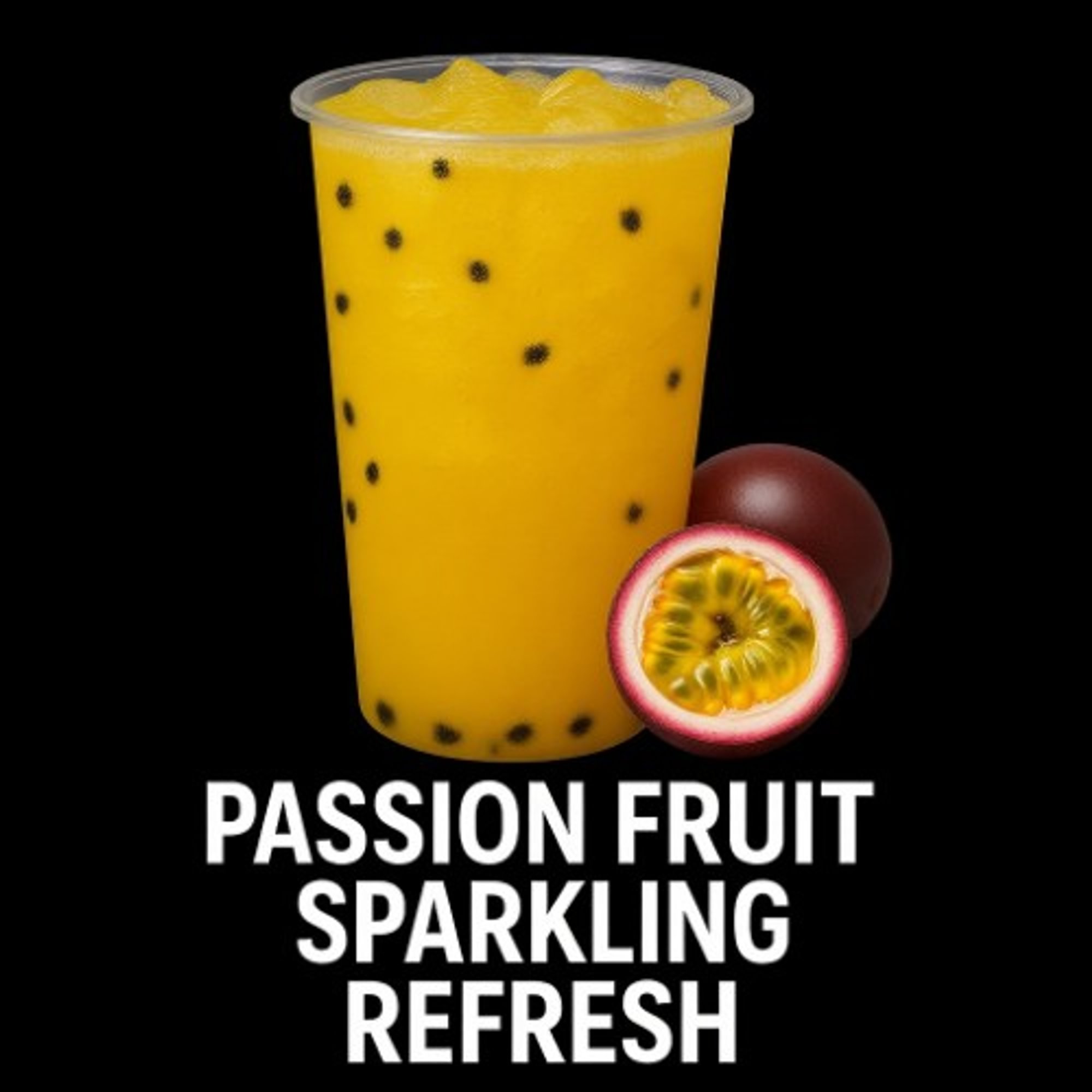 Passion Fruit Sparkling Refresh