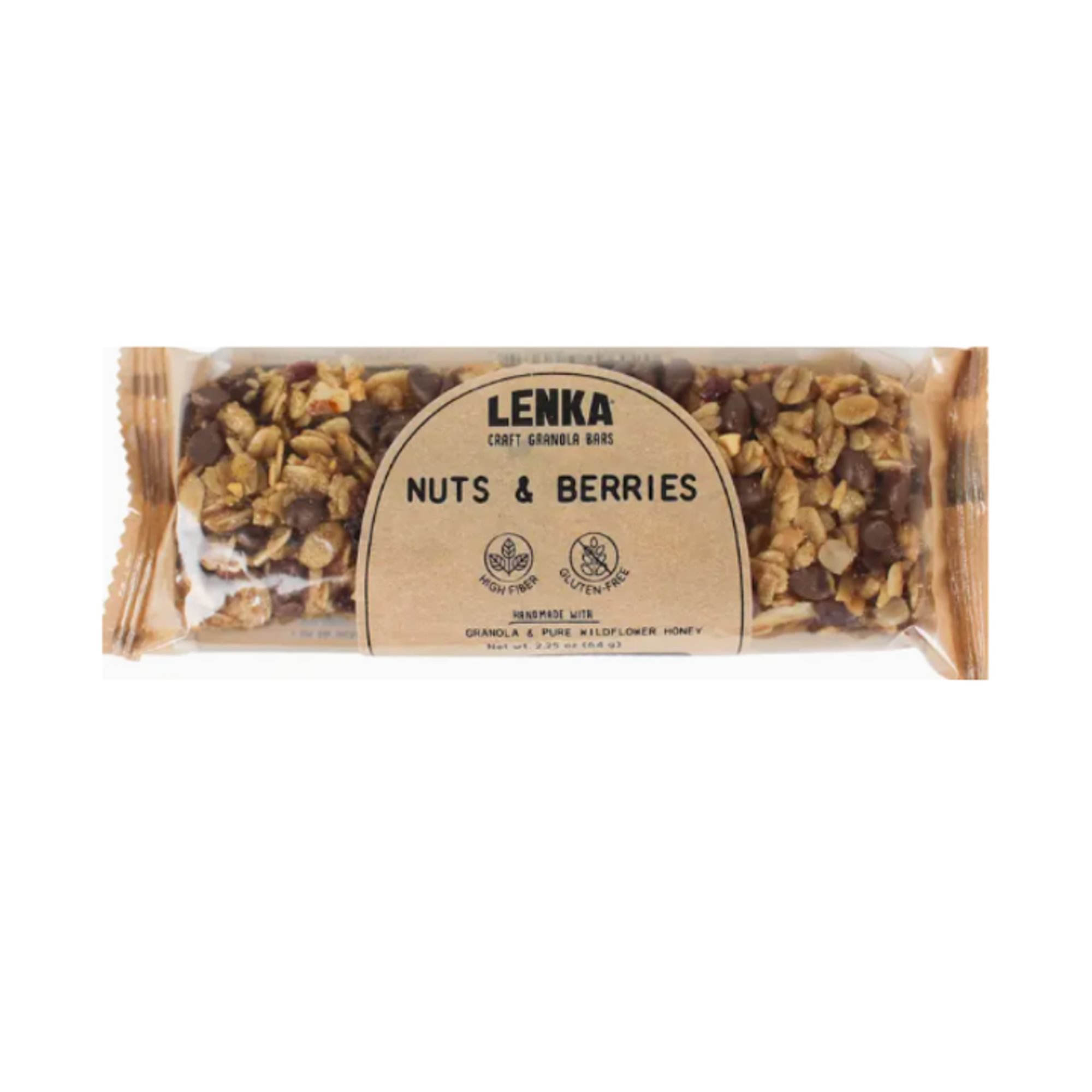 Lenka Craft Granola Bars - Nuts and Berries Granola Bar