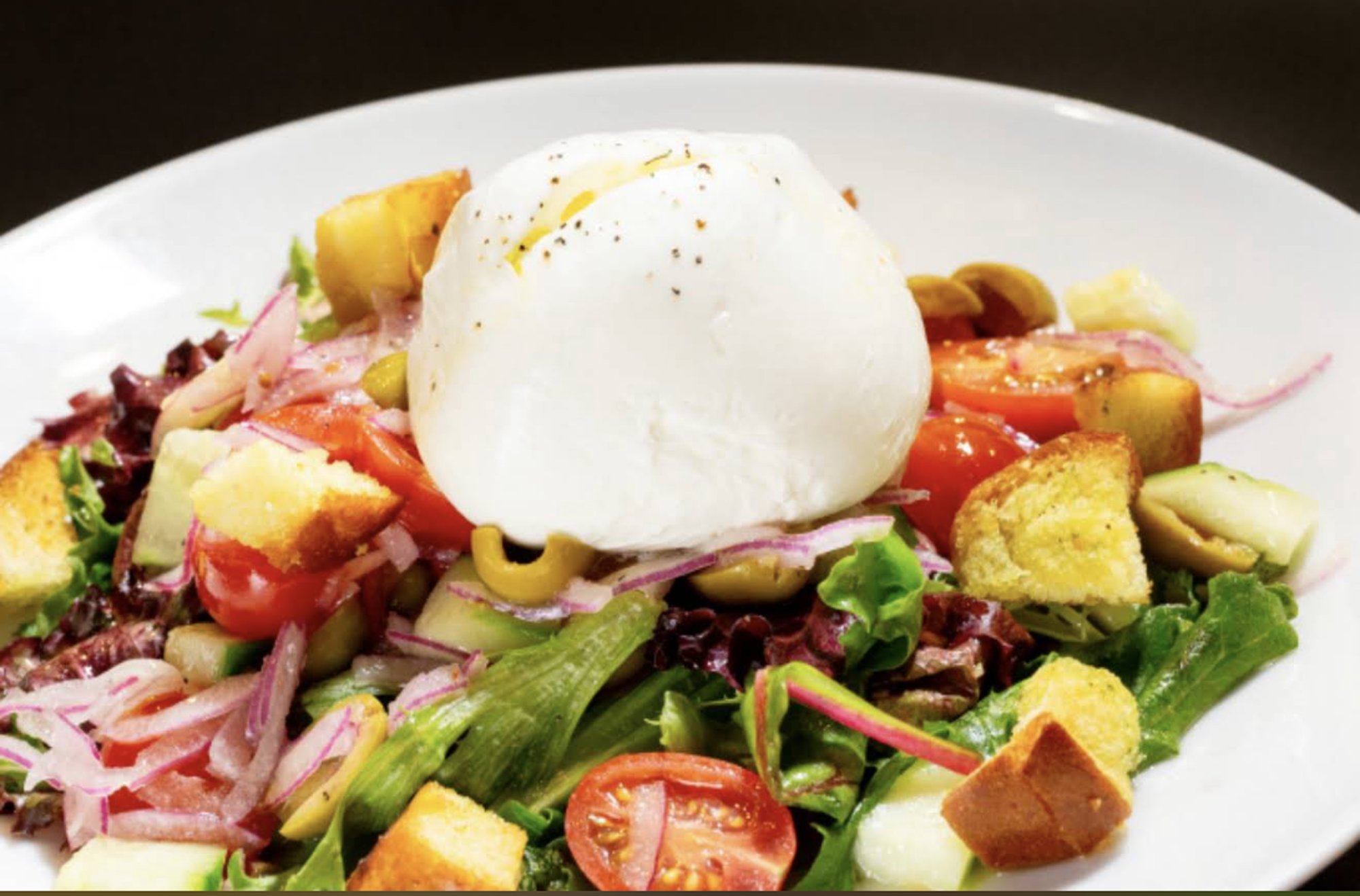 Burrata e Panzanella