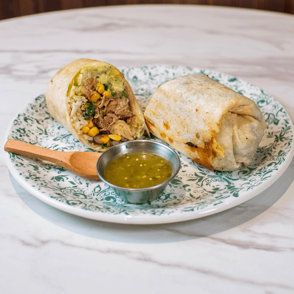 Carnitas burrito