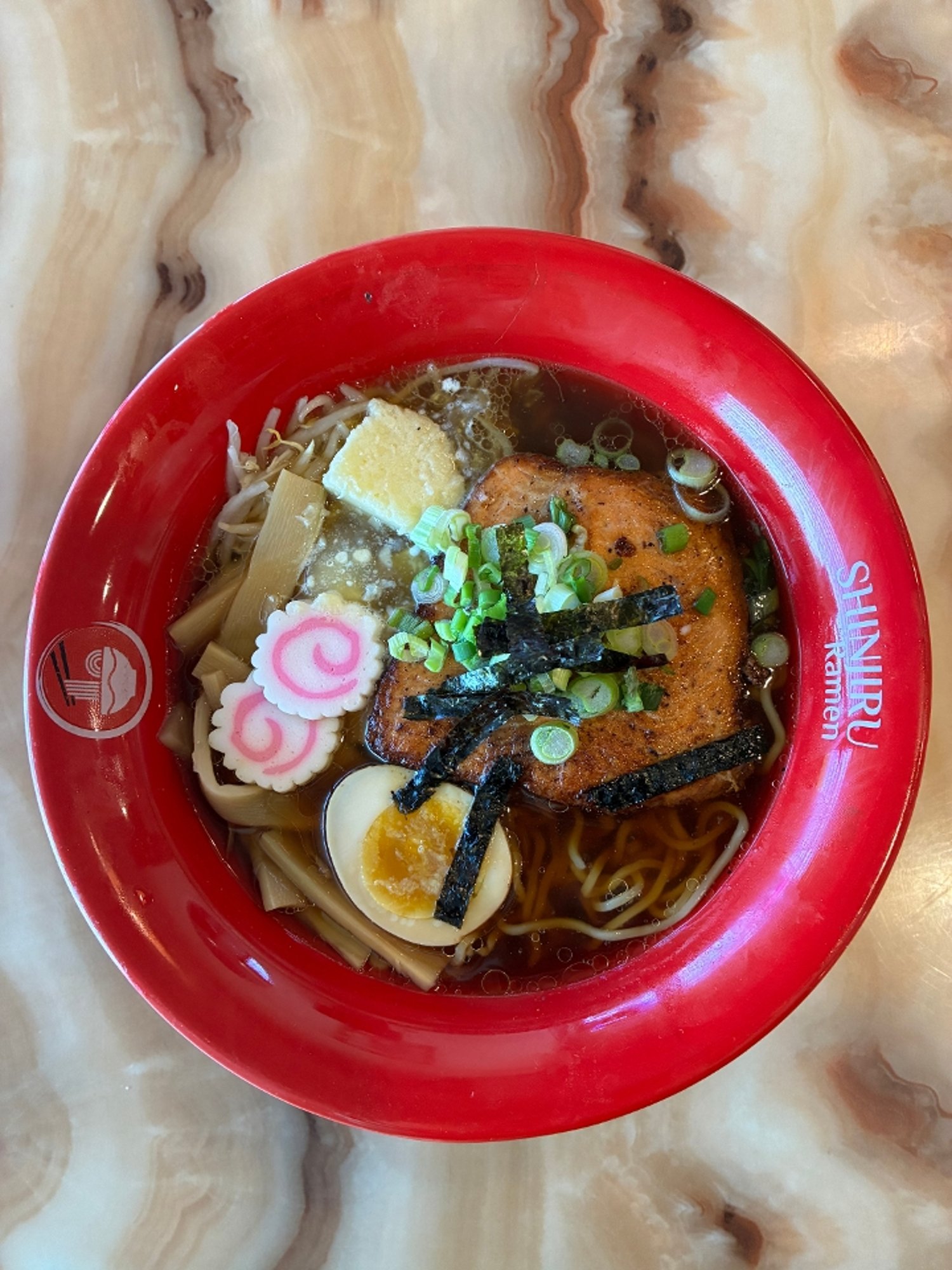 Salmon Garlic Butter Shoyu Ramen