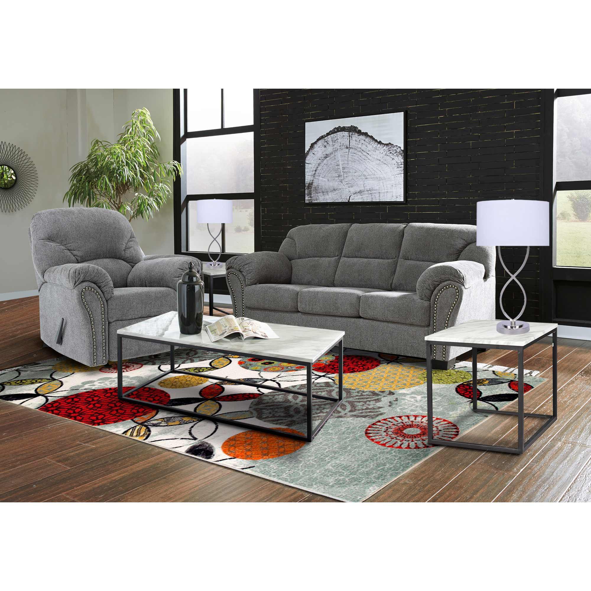 8 - Piece Allmaxx Living Room Set w/Donnesta Tables