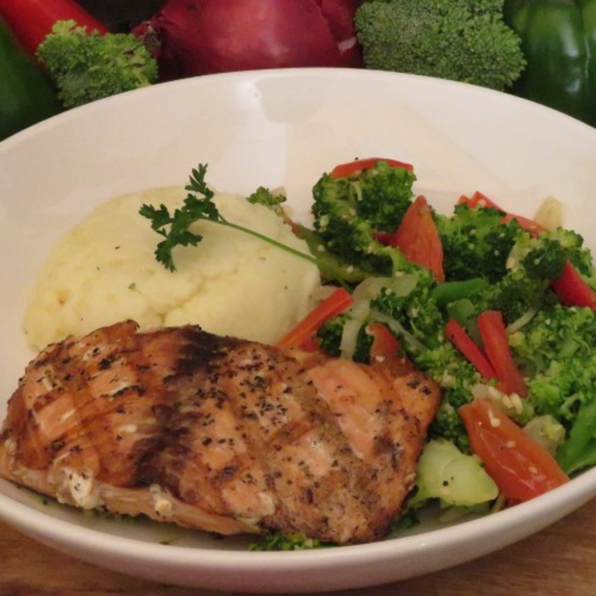 Grilled Salmon