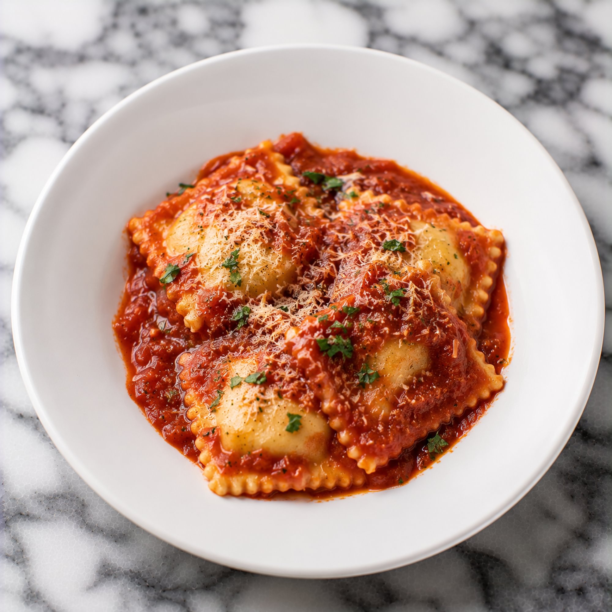 Side Ravioli with Marinara