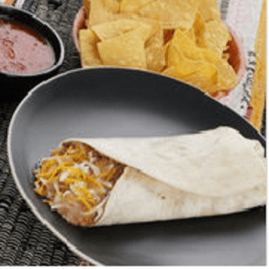 Small Bean / Cheese with Small Drink