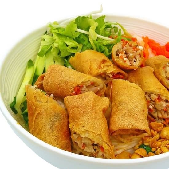 Vegan Egg Rolls & Vermicelli #6