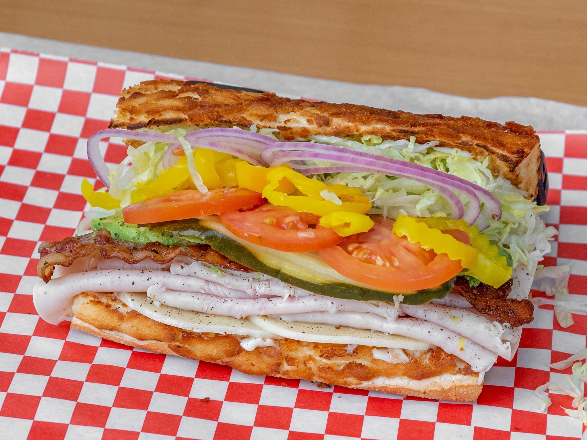 Turkey Avocado Bacon Provolone