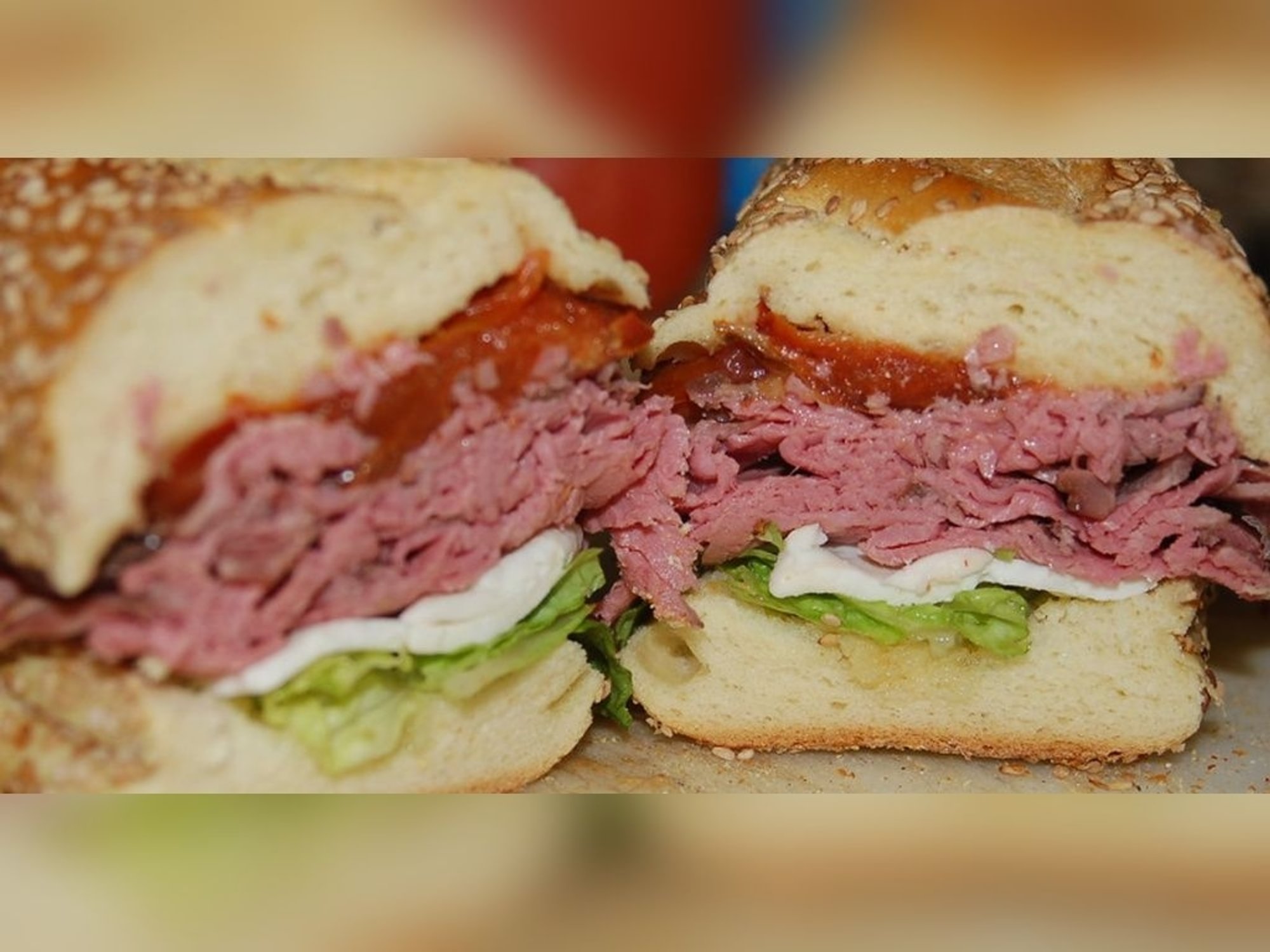 5. Store Cooked Roast Beef & Cheese