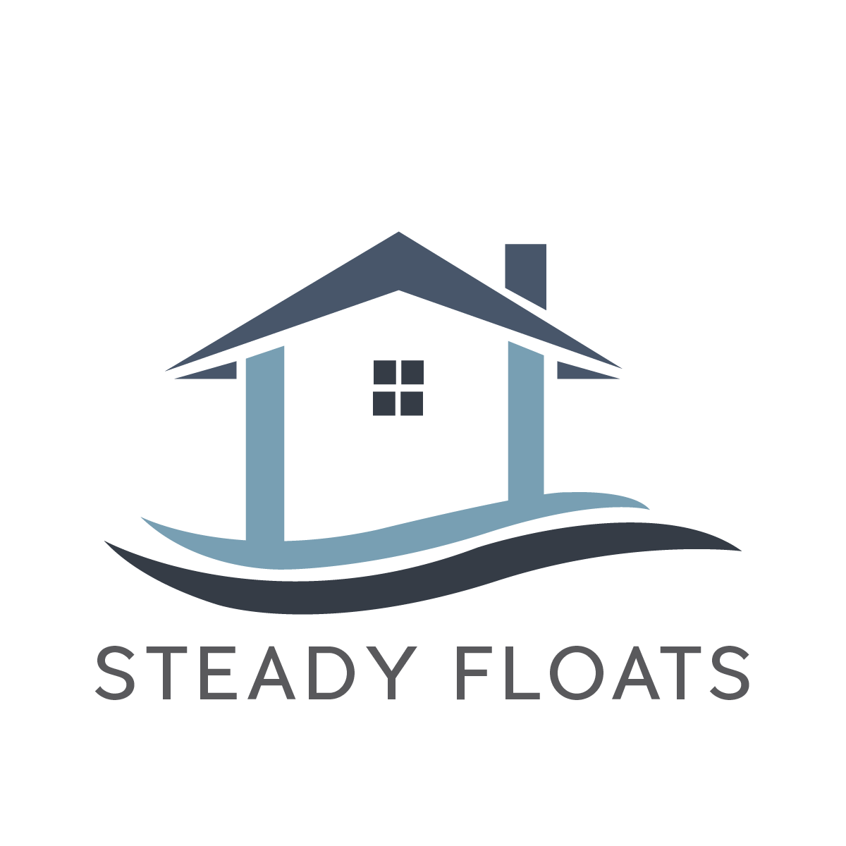 Steady Floats - Houseboat Builder Logo