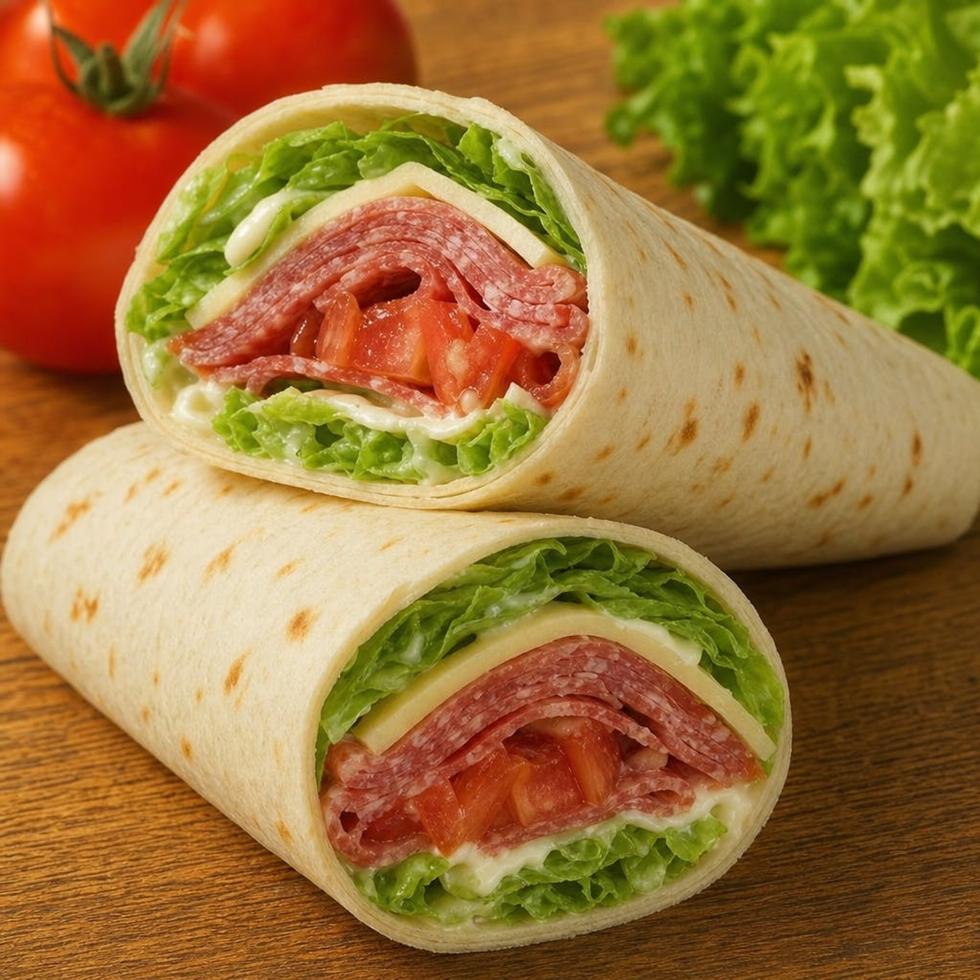 Cooked Salami Wrap