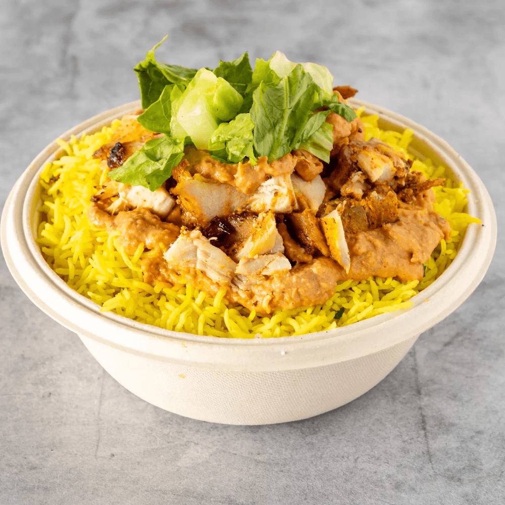 Chicken rice bowl combo