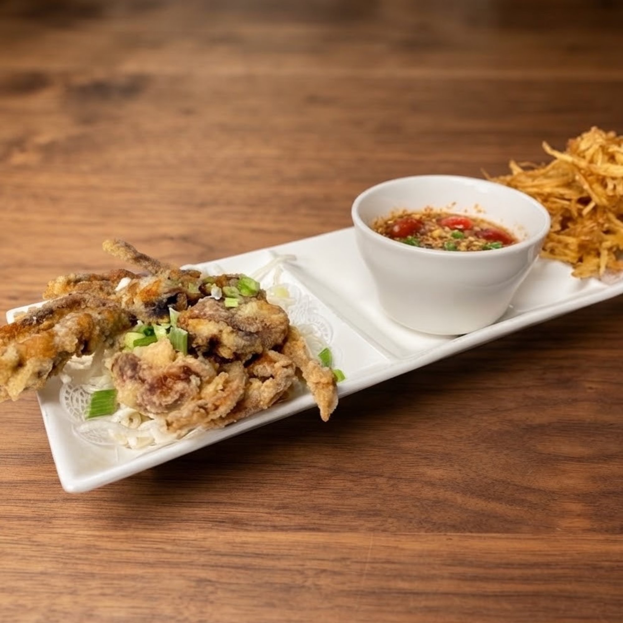 Soft-Shell Crab & Crispy Papaya Salad