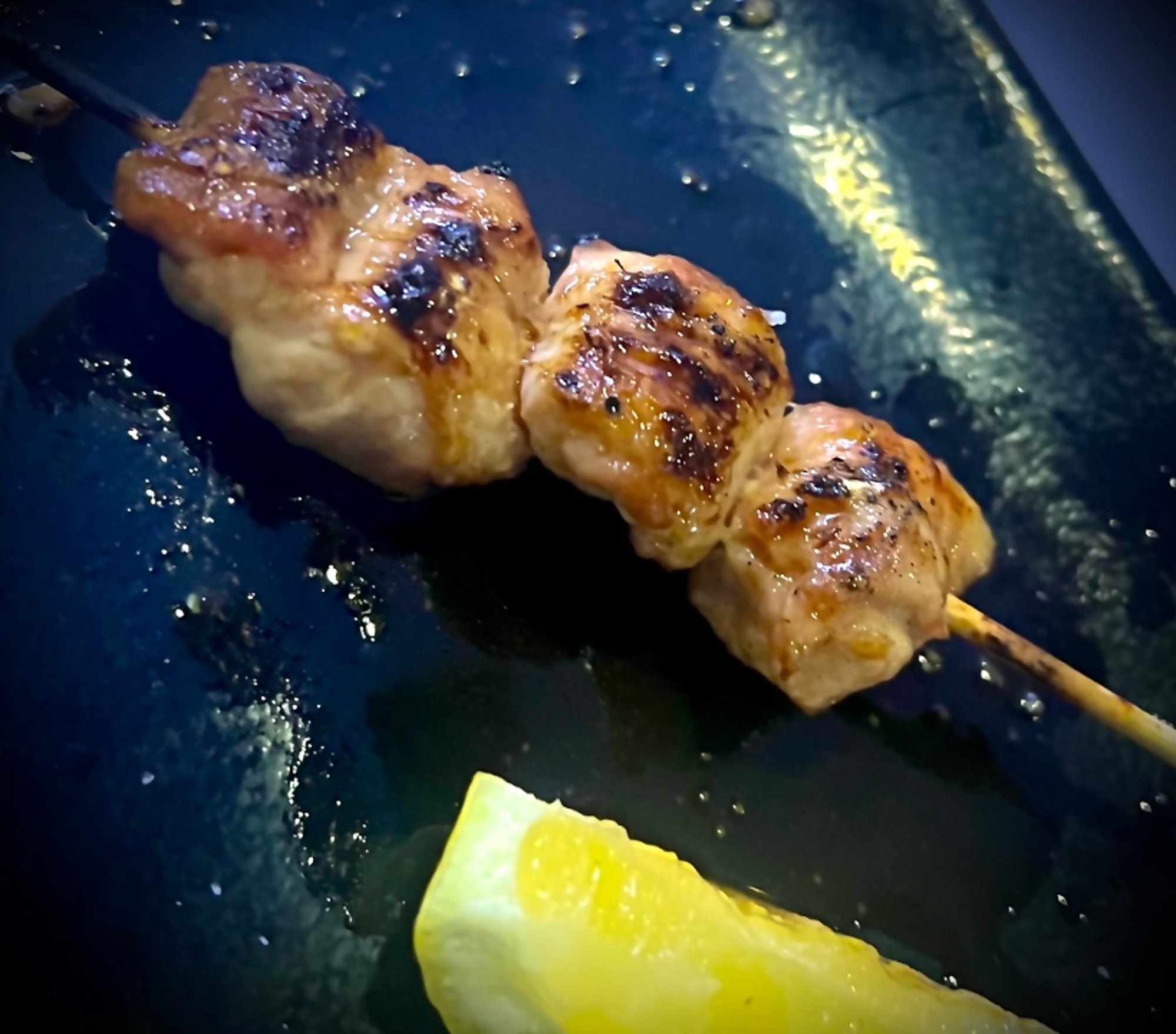 Chicken Oyster Yakitori