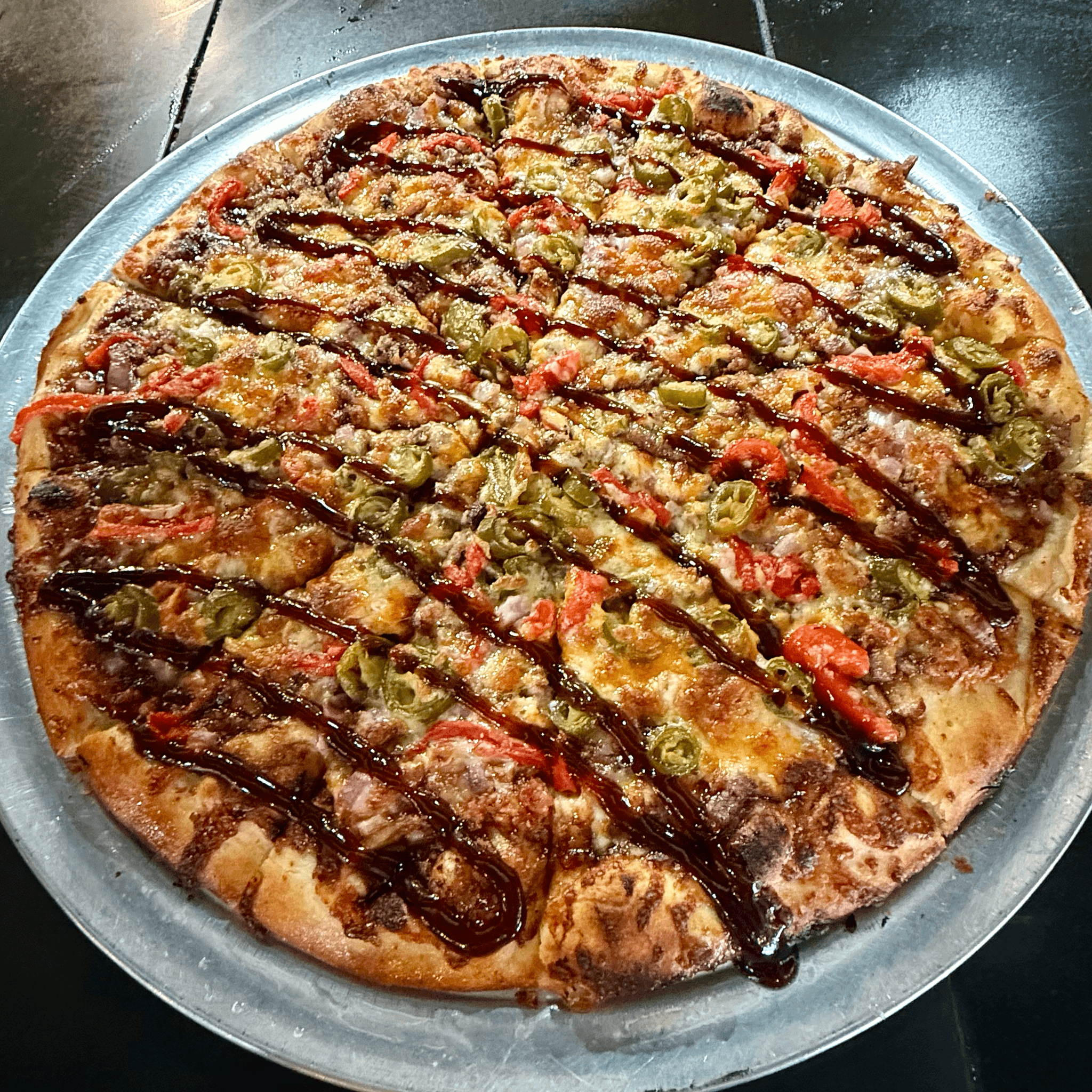 Two Smoked Boagies Pizza