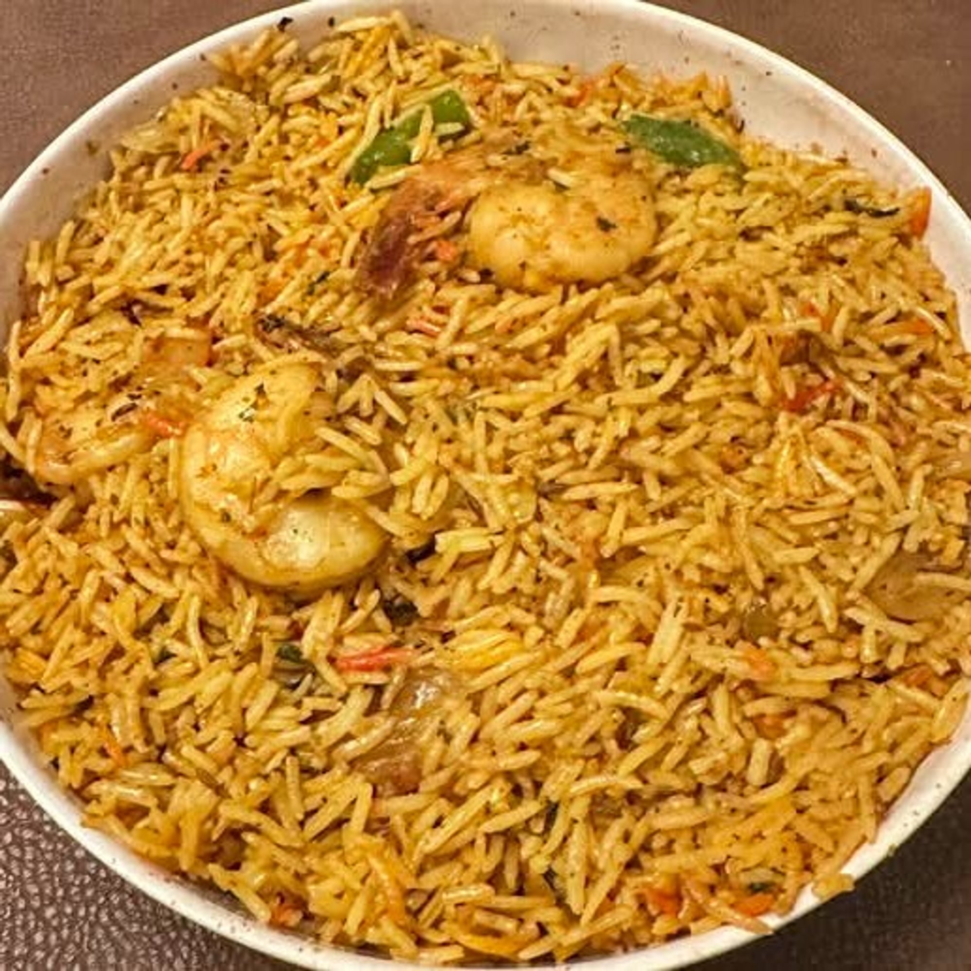 Shrimp Biryani