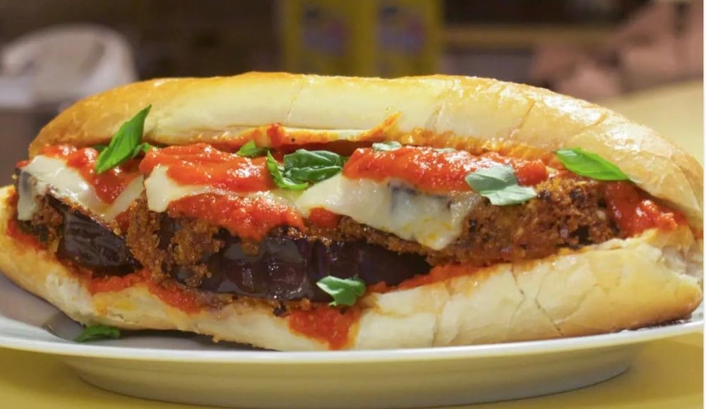 EGGPLANT PARMIGIANA HERO