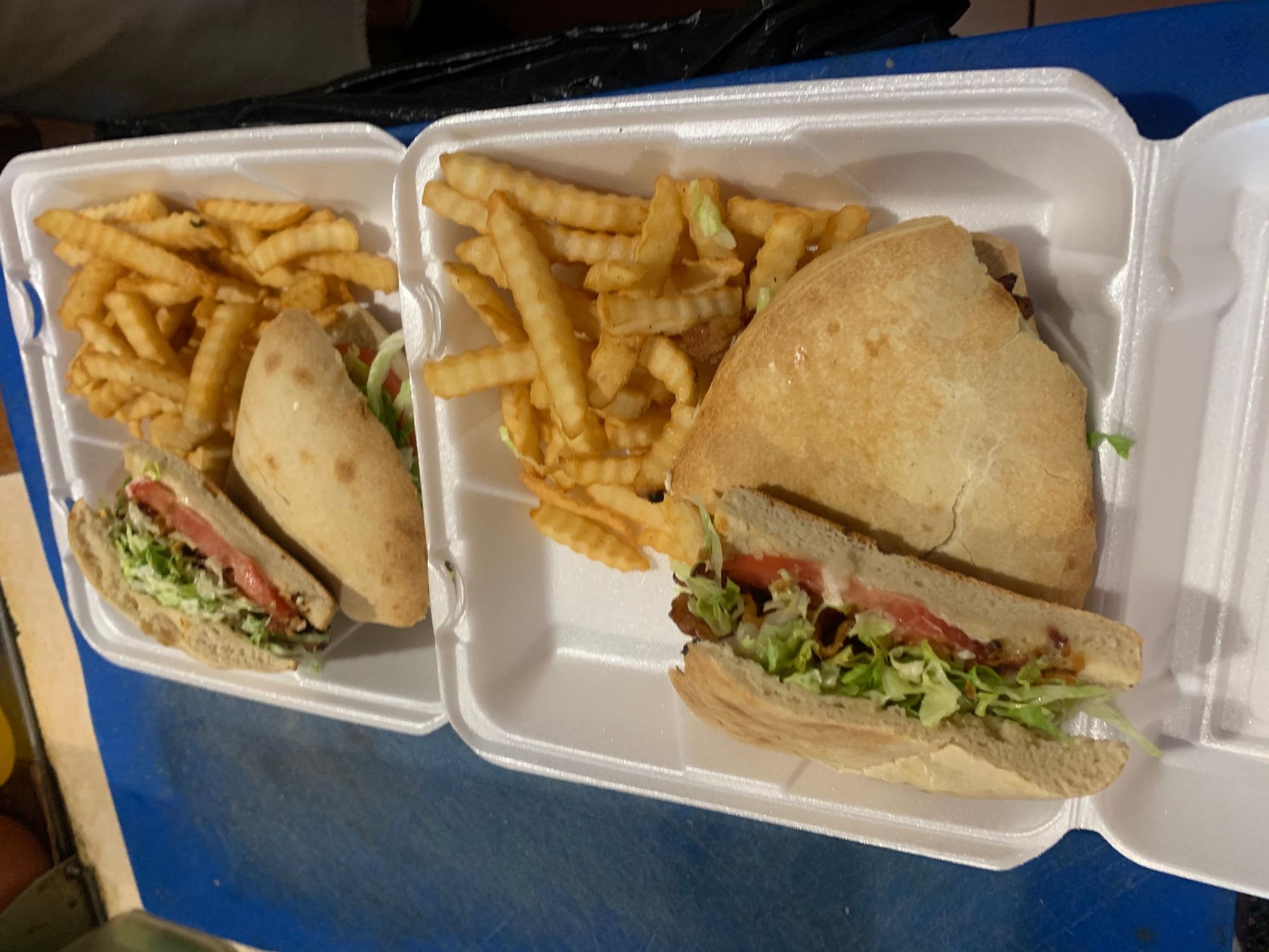 BLT Focaccia Sandwich