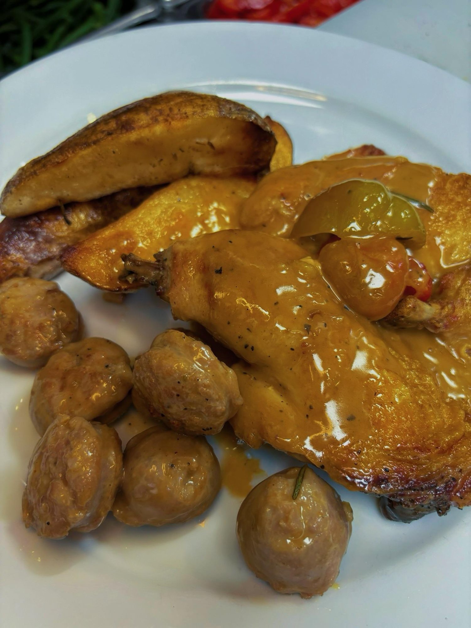 Half Chicken Scarpariello (GF)
