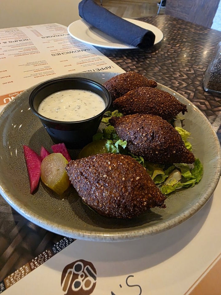 L. Stuffed Kibbeh