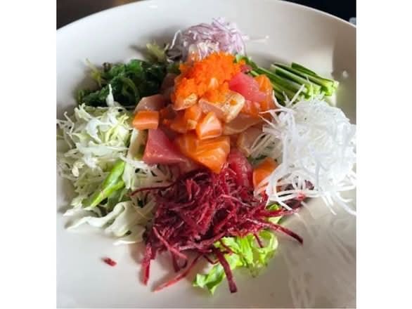 Korean Sashimi Salad