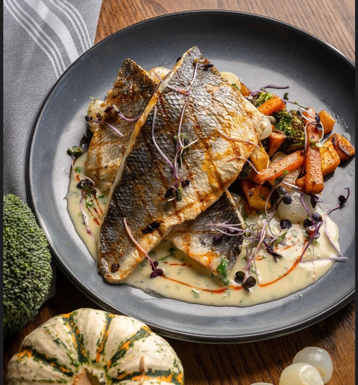 Grilled Branzino