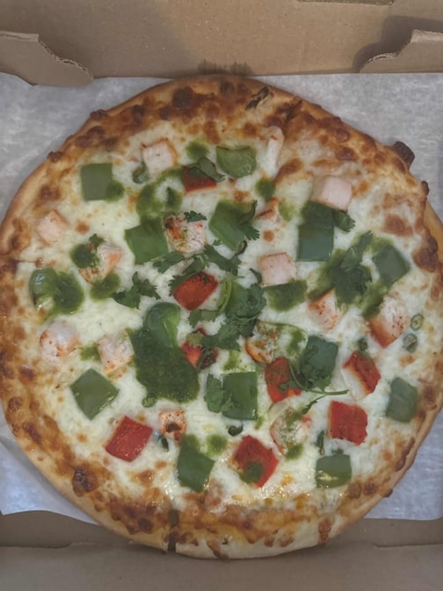 Chicken Tikka Pizza