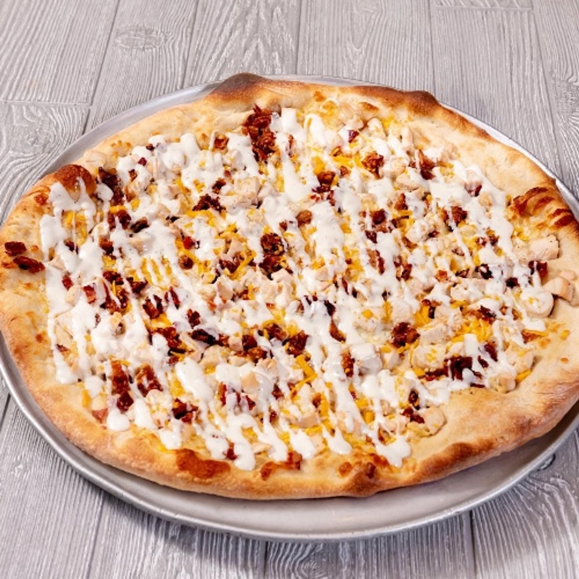 Chicken Bacon Ranch Pizza