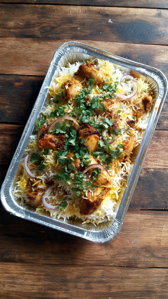 Party Tray - Aura Special Boneless Chicken Biryani