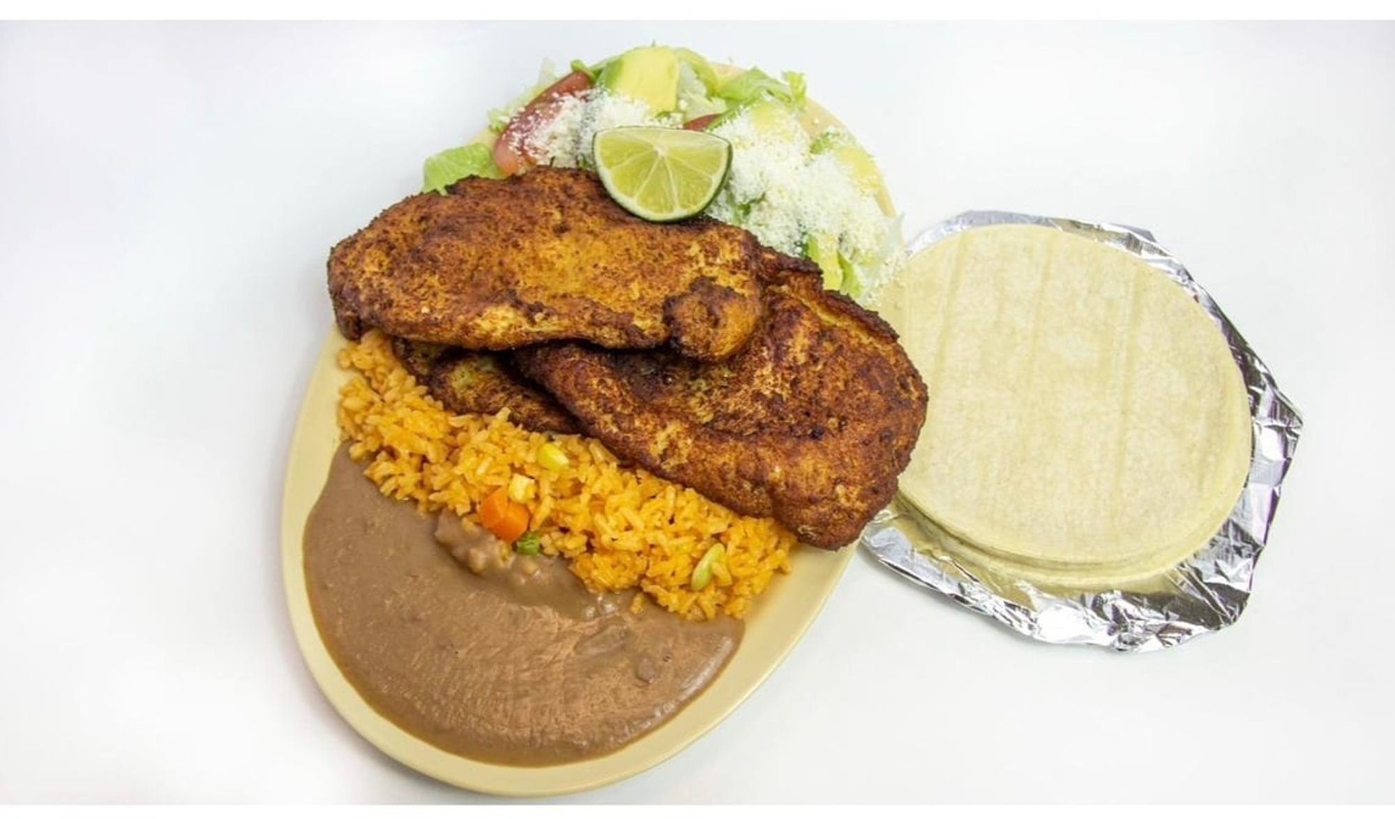 Platillo De Milanesa Empanizada