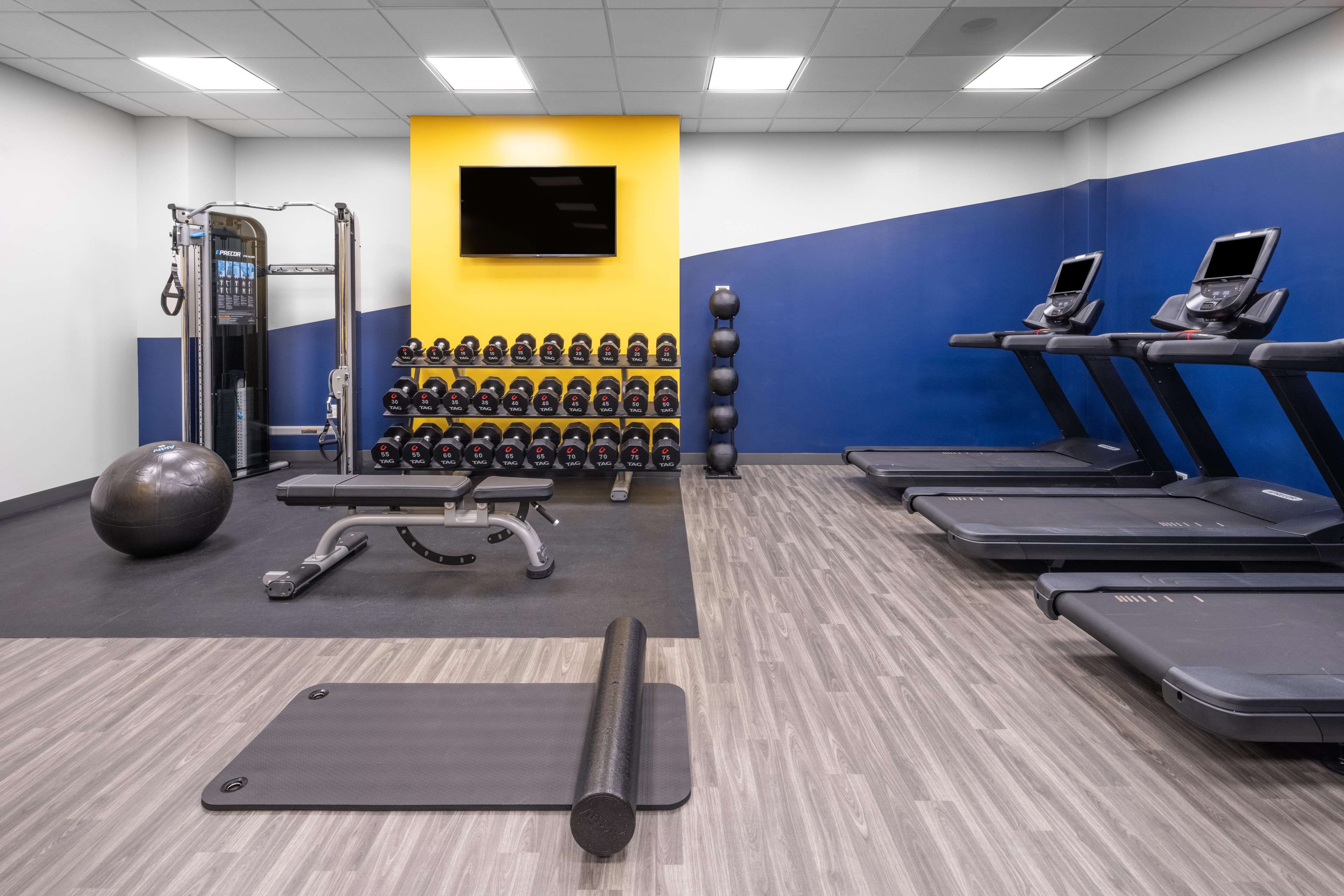 Health club  fitness center  gym