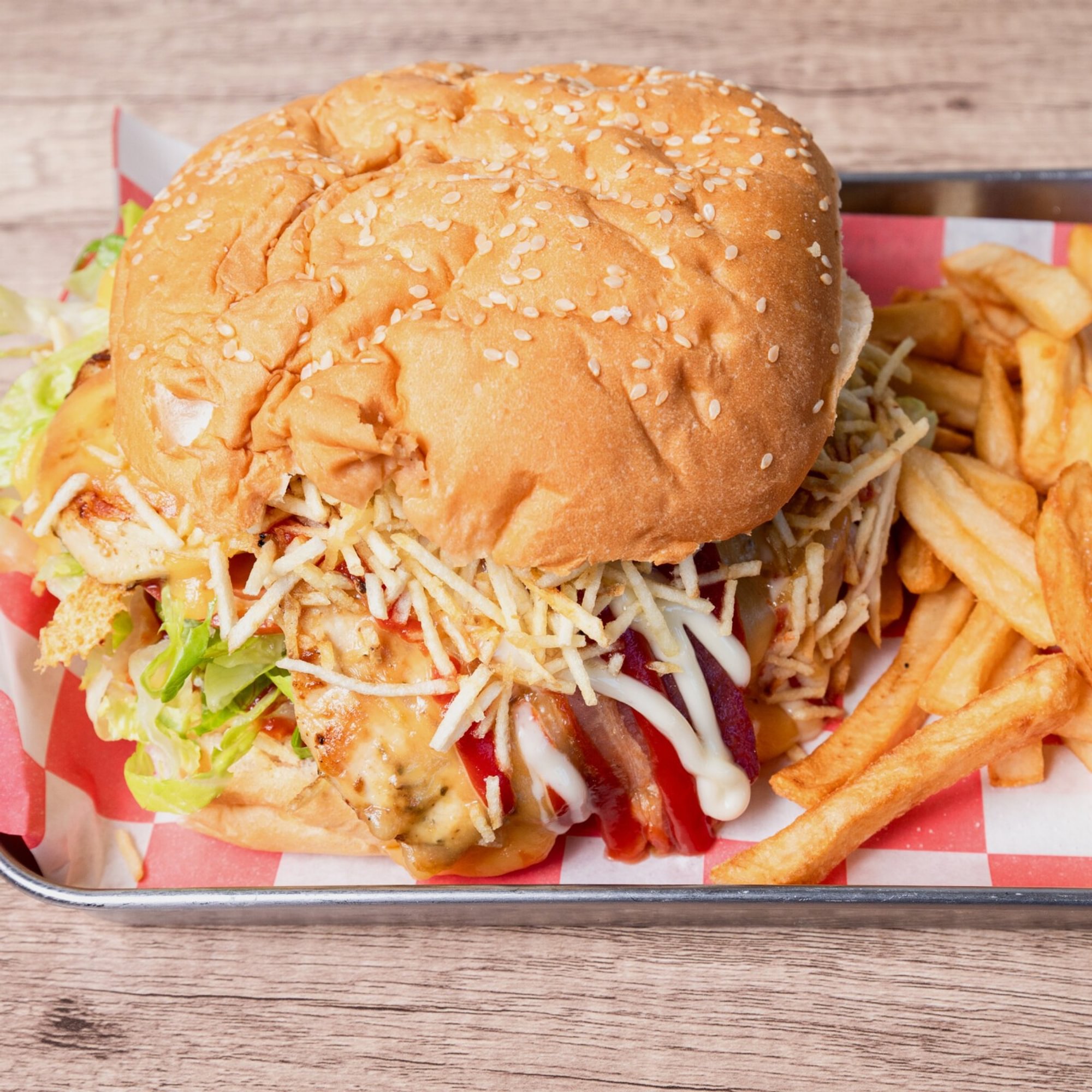 Hamburguesa caraqueña