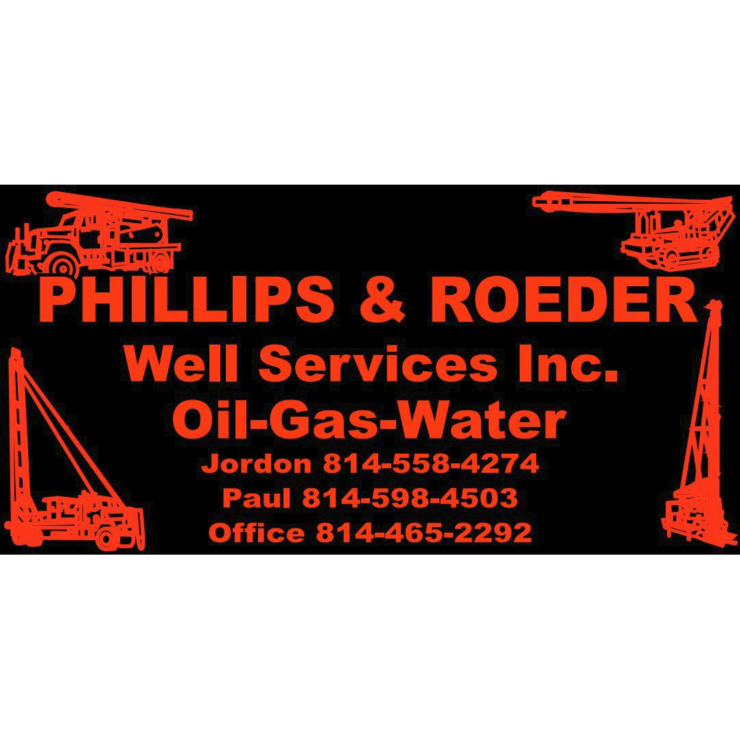 Phillips &amp; Roeder Well Services Inc. Logo