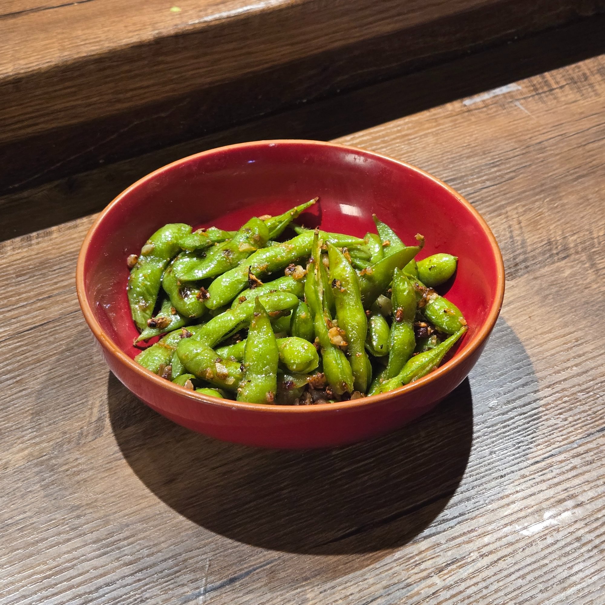 Garlic Edamame